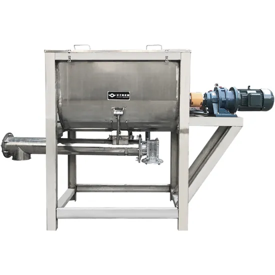 Stainless Steel Fertilizer Horizontal Mixer Machine