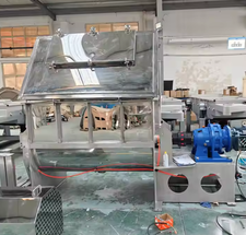 Industrial Stainless Steel Double Helix Ribbon Horizontal Mixer