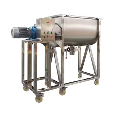 Stainless Steel Dry Powder Ribbon Horizontal Mixer