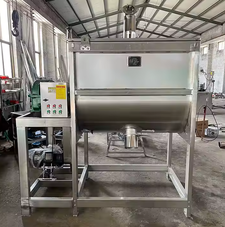 Stainless Steel Dry Powder Ribbon Horizontal Mixer