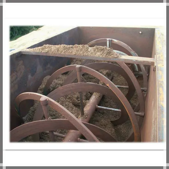 Double Ribbon Horizontal Mixer for Salt Powder & Granule