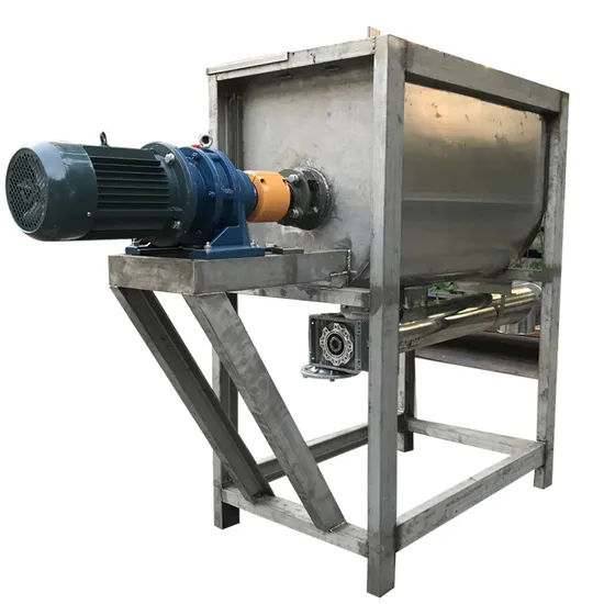 Plow Shear Horizontal Mixer for Compound Dry Powder