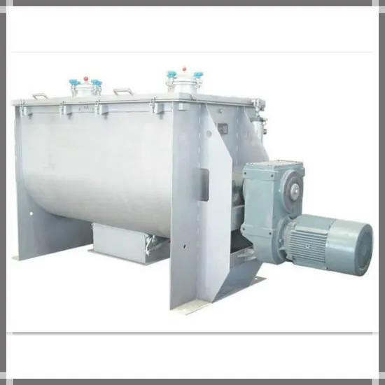 Double Ribbon Horizontal Mixer for Salt Powder & Granule
