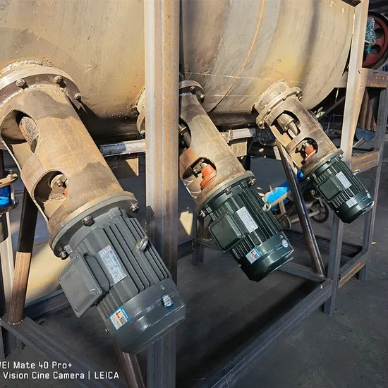 Plow Shear Horizontal Mixer for Compound Dry Powder