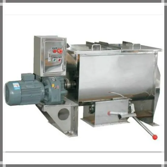 Double Ribbon Horizontal Mixer for Salt Powder & Granule